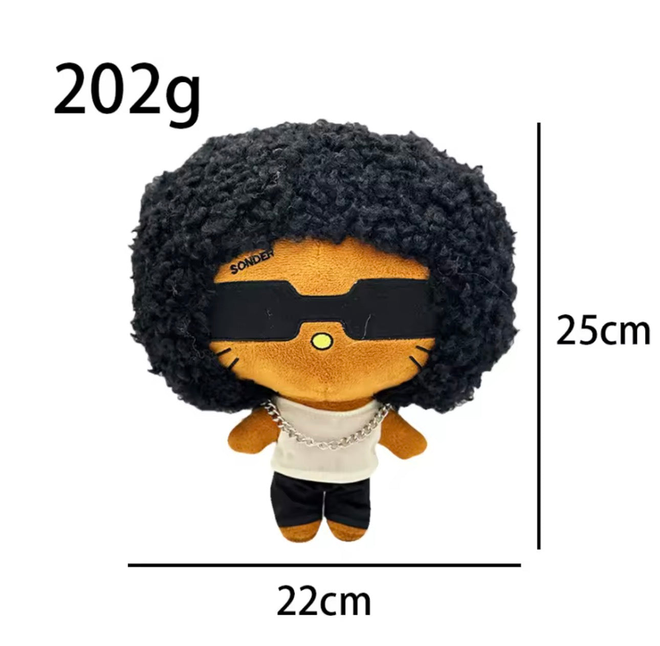 SONDER Plush alternate style, 202g, 25cm tall